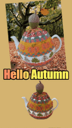 Falling Leaves September GIF by TeaCosyFolk