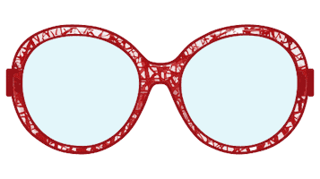 Irisapfel Sticker by Zenni