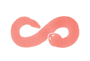 Snake Infinity Sticker by Call Me Layla