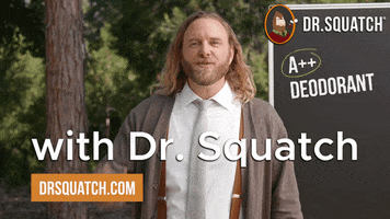 Sasquatch Deodorant GIF by DrSquatchSoapCo