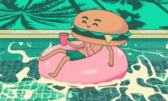 Pool Party Summer GIF by Eric Foster