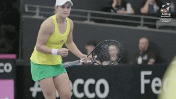 Celebration Tennis GIF by Fed Cup by BNP Paribas