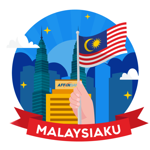 Malaysia Merdeka Sticker by AffinMy
