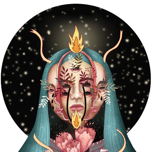 Sad Billie Eilish Sticker by Ale De la Torre