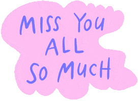 Missing Miss You Sticker By Heather Buchanan For Ios Android Giphy