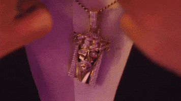 p_lo gold rapper jewelry bling GIF