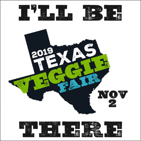 Vegfest GIF by Texas Veggie Fair