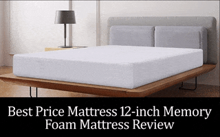 Best Price Mattress 12-Inch Memory Foam Mattress Review GIF