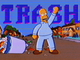 Simpsons Trash GIF
