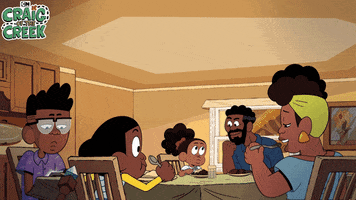 Craig Of The Creek Eating GIF by Cartoon Network
