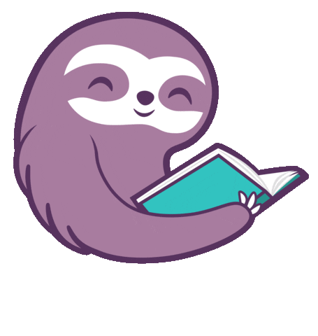 BookSloth Sticker