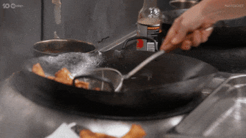Oil Cooking GIF by MasterChefAU