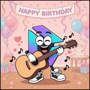 Happy Birthday Gif GIF by IDX Solana