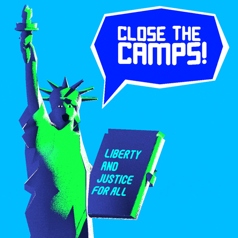 Immigrate Statue Of Liberty GIF by INTO ACTION