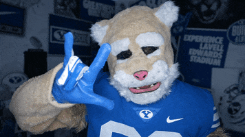 Love You Cosmo GIF by BYU Cougars