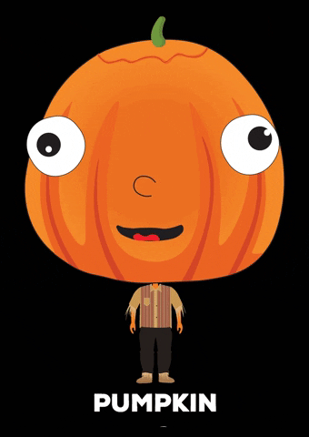 Art Pumpkin GIF by BigHeadBob.com