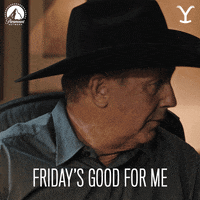 Paramount Network Friday GIF by Yellowstone