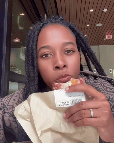 Powdered Sugar Dessert GIF
