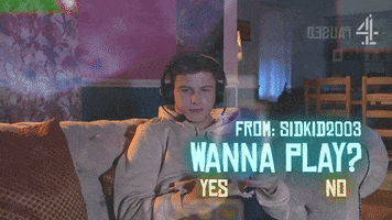 Wanna Play Video Games GIF by Hollyoaks