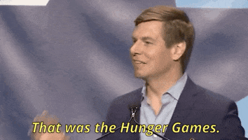 Hunger Games Speech GIF by Election 2020