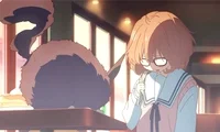 kyoukai no kanata mirai kuriyama GIF
