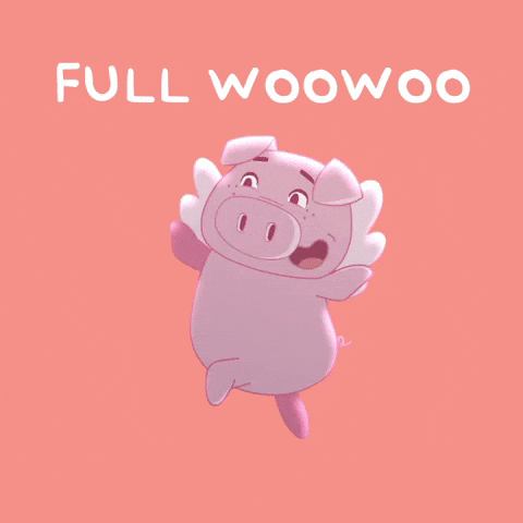 I Believe Flying Pig GIF by PositivelyPigasus