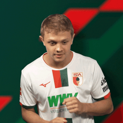 Happy Dance GIF by FC Augsburg 1907