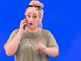 Hold On Phone GIF by Brittany Broski