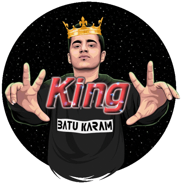 Djbatukaram Sticker by Batu Karam Records