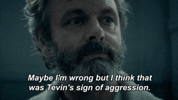 Michael Sheen Agression GIF by ProdigalSonFox