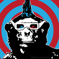 Stickers Punk GIF by Rockin Monkey