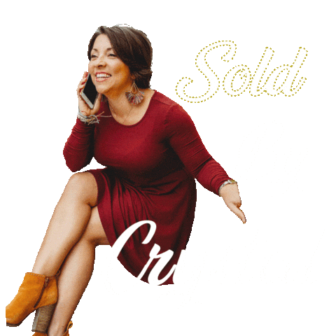 Sold By Crystal Sticker