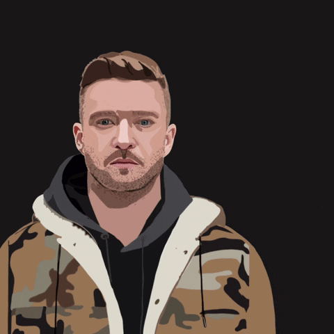 Justin Timberlake Illustration GIF
