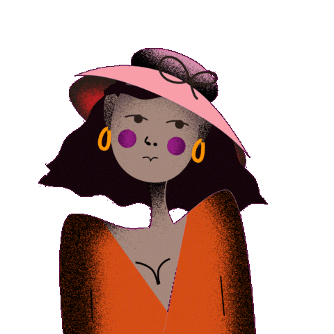 Girl Fashion Sticker