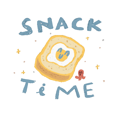 Snack Time Sticker