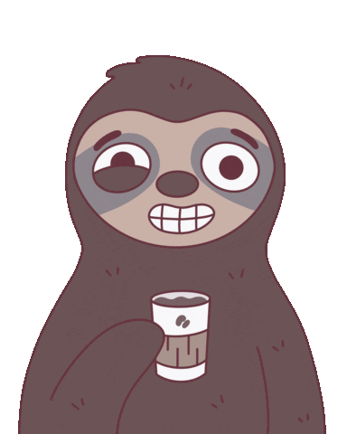 Happy Coffee Sticker