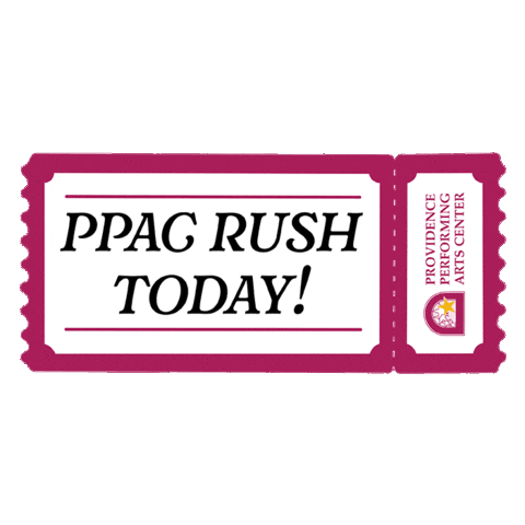 Show Time Sticker by Providence Performing Arts Center