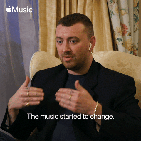 Evolving Sam Smith GIF by Apple Music