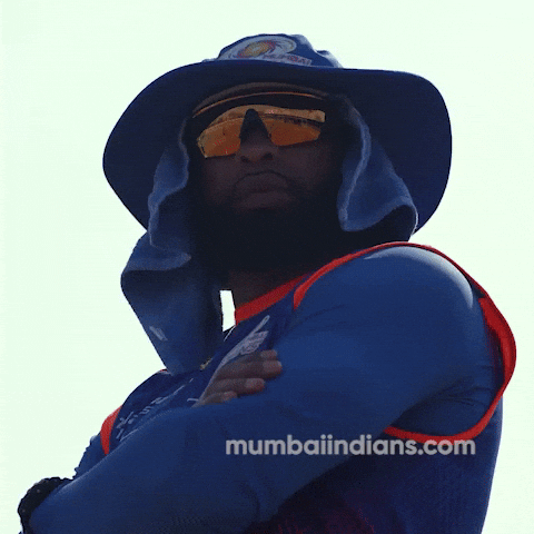 Kieron Pollard Cricket GIF by Mumbai Indians
