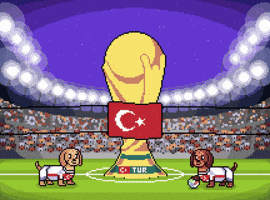 World Cup Football GIF by Abstract HotDogs