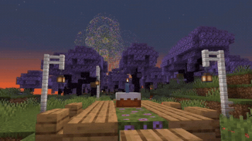 Happy New Year Christian Minecraft GIF