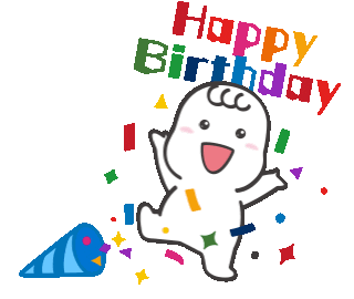 Happy Birthday 誕生日 Sticker By Moonyjp For Ios Android Giphy
