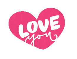 I Love You Heart Sticker