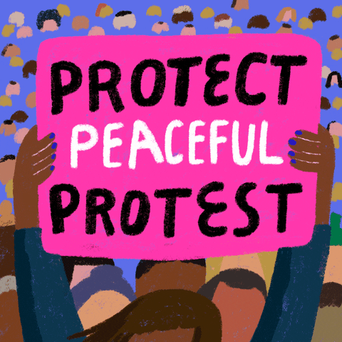 Protesting Black Lives Matter GIF by INTO ACTION
