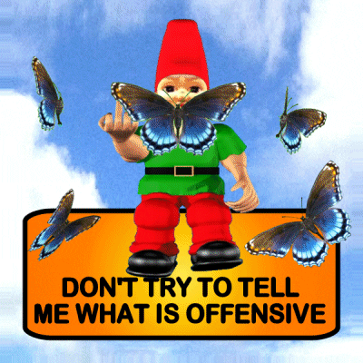 Gnome Insulting GIF