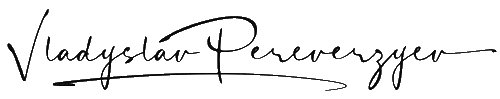 Signature Sticker by Vladyslav Pereverzyev