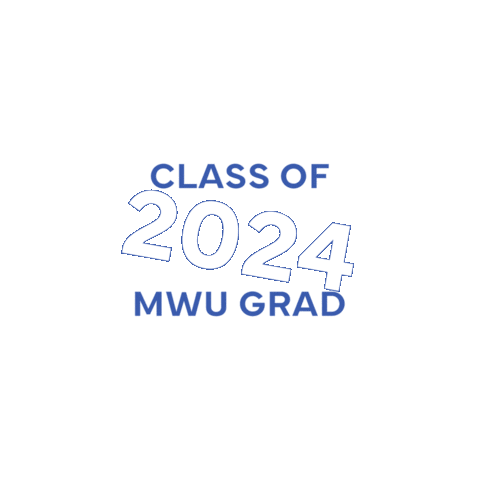 Classof2024 Mwu Sticker by Midwestern University