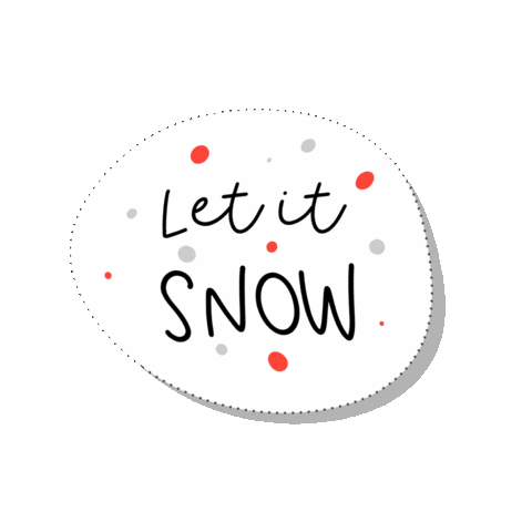 Christmas Snow Sticker by Mundo Unicornio