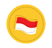 Merah Putih Merdeka Sticker by PERMIAS Nasional