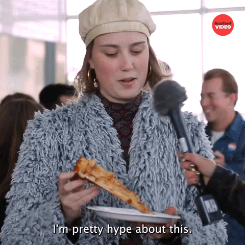 Pizza Hype GIF by BuzzFeed